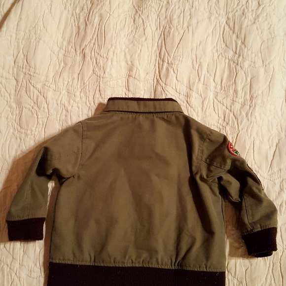Kid Boys Canvas Jacket - Size 2T - Picture 2 of 2